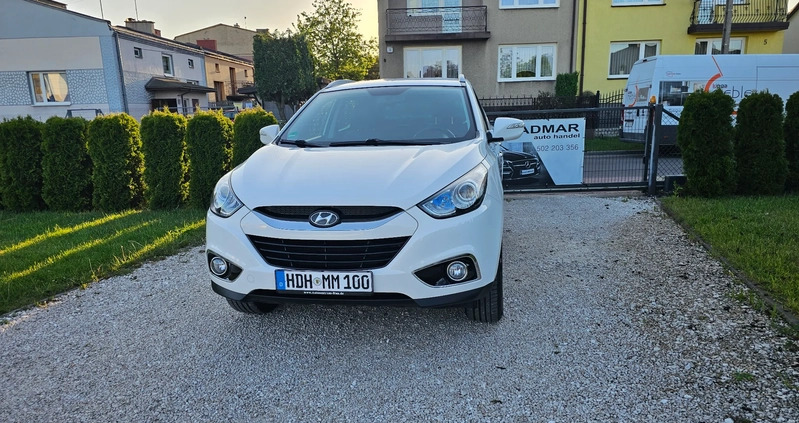 Hyundai ix35 cena 45800 przebieg: 168000, rok produkcji 2013 z Przasnysz małe 631